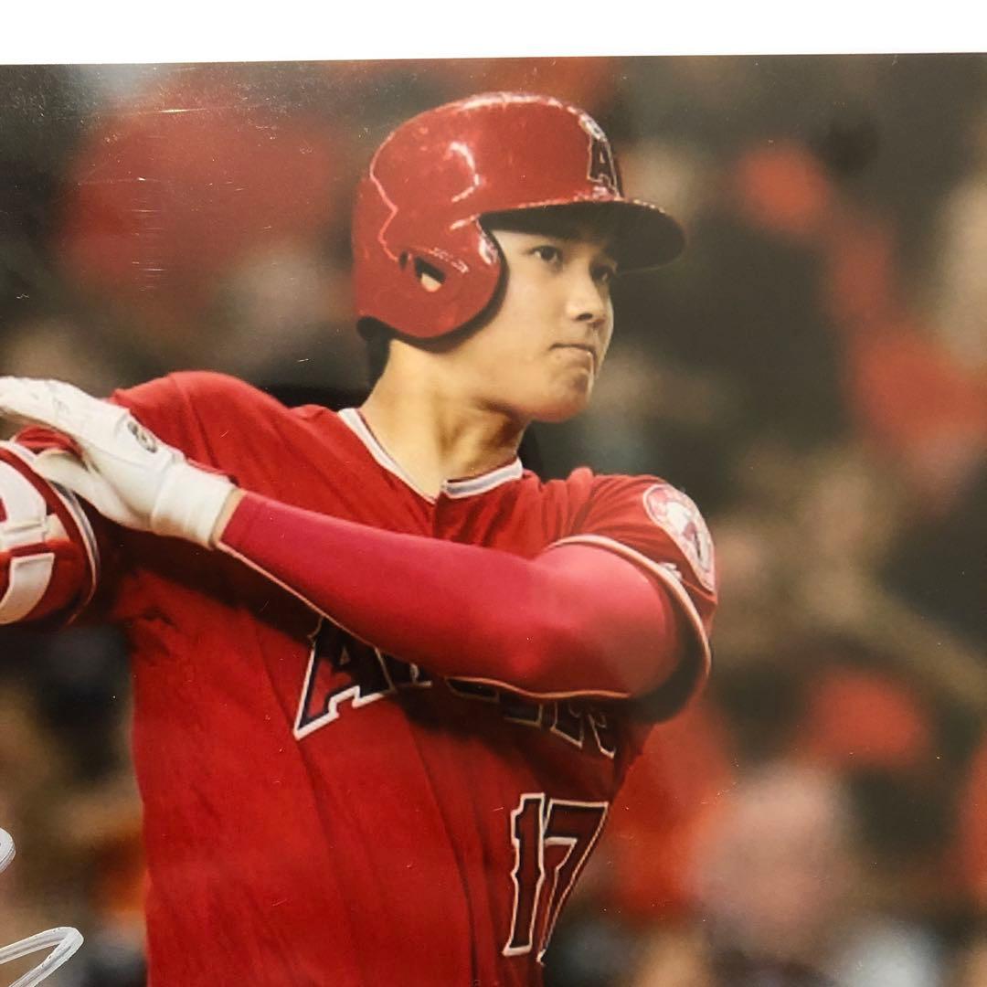 MLB 大谷翔平　直筆サイン入りPhoto エンジェルス ドジャース