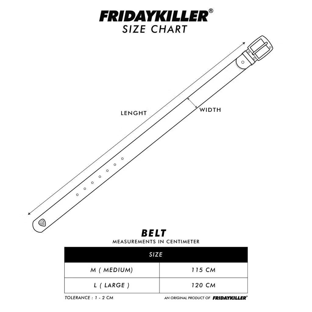 FKCO スタッズ付きブラックトレーニングベルト size L