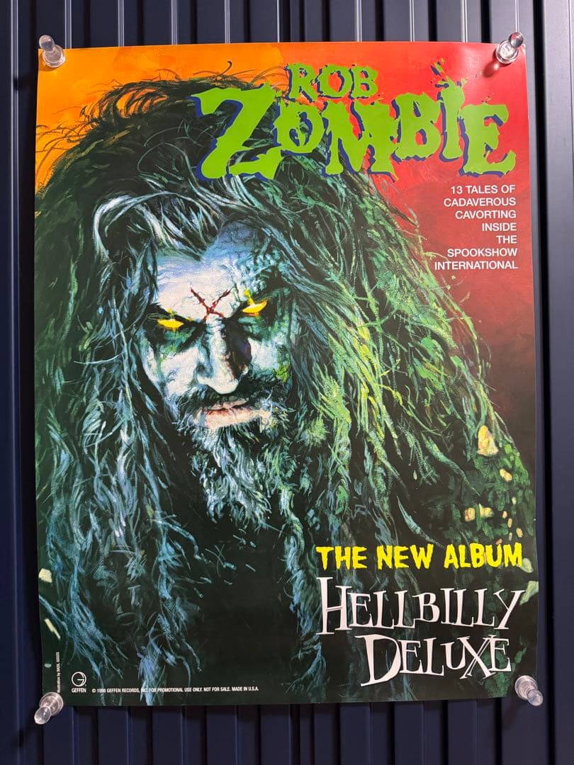 ☆Rob Zombie☆Hellbilly Deluxe☆プロモーションポスター