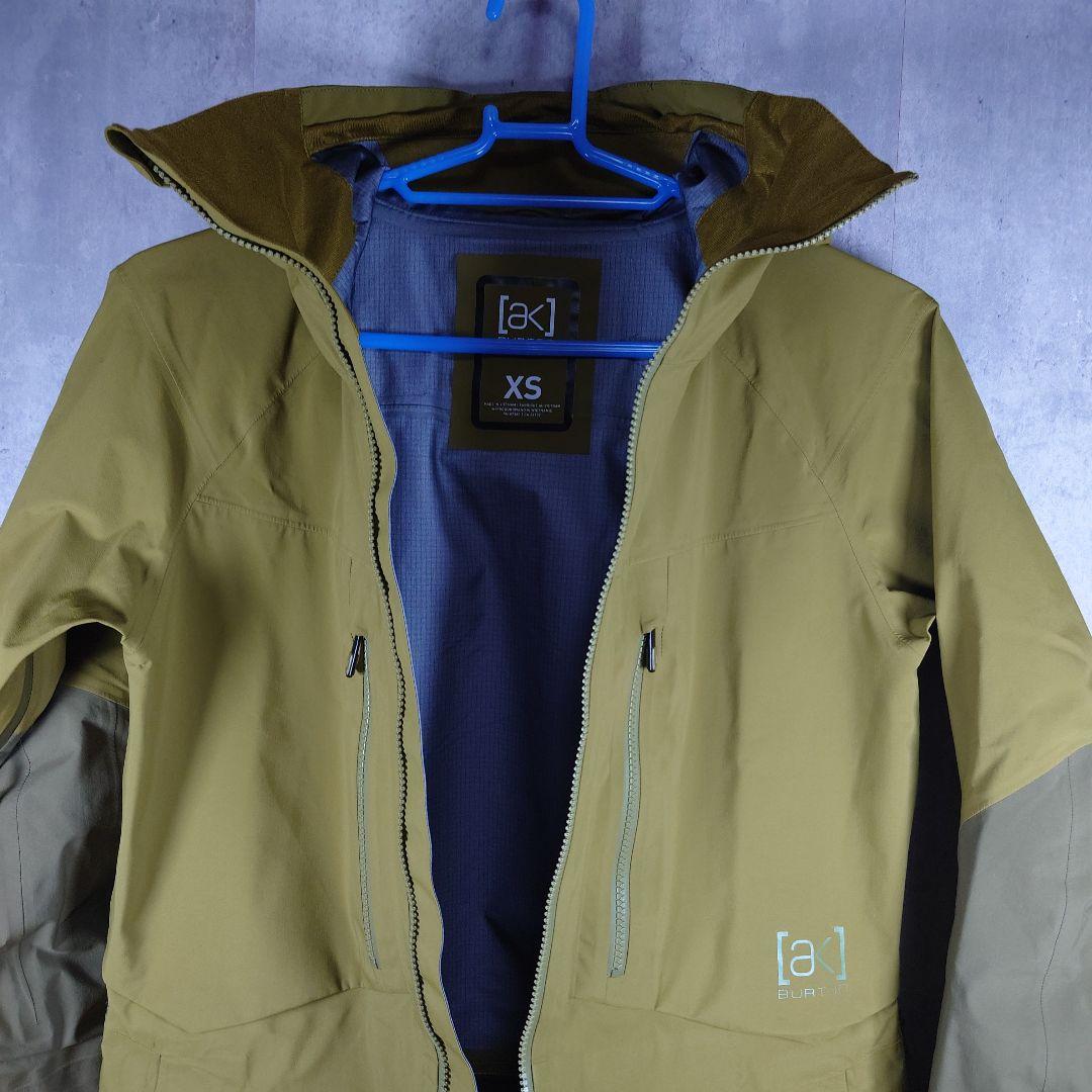 BURTON ak HOVER 3L GORE-TEXPRO xs グリーン