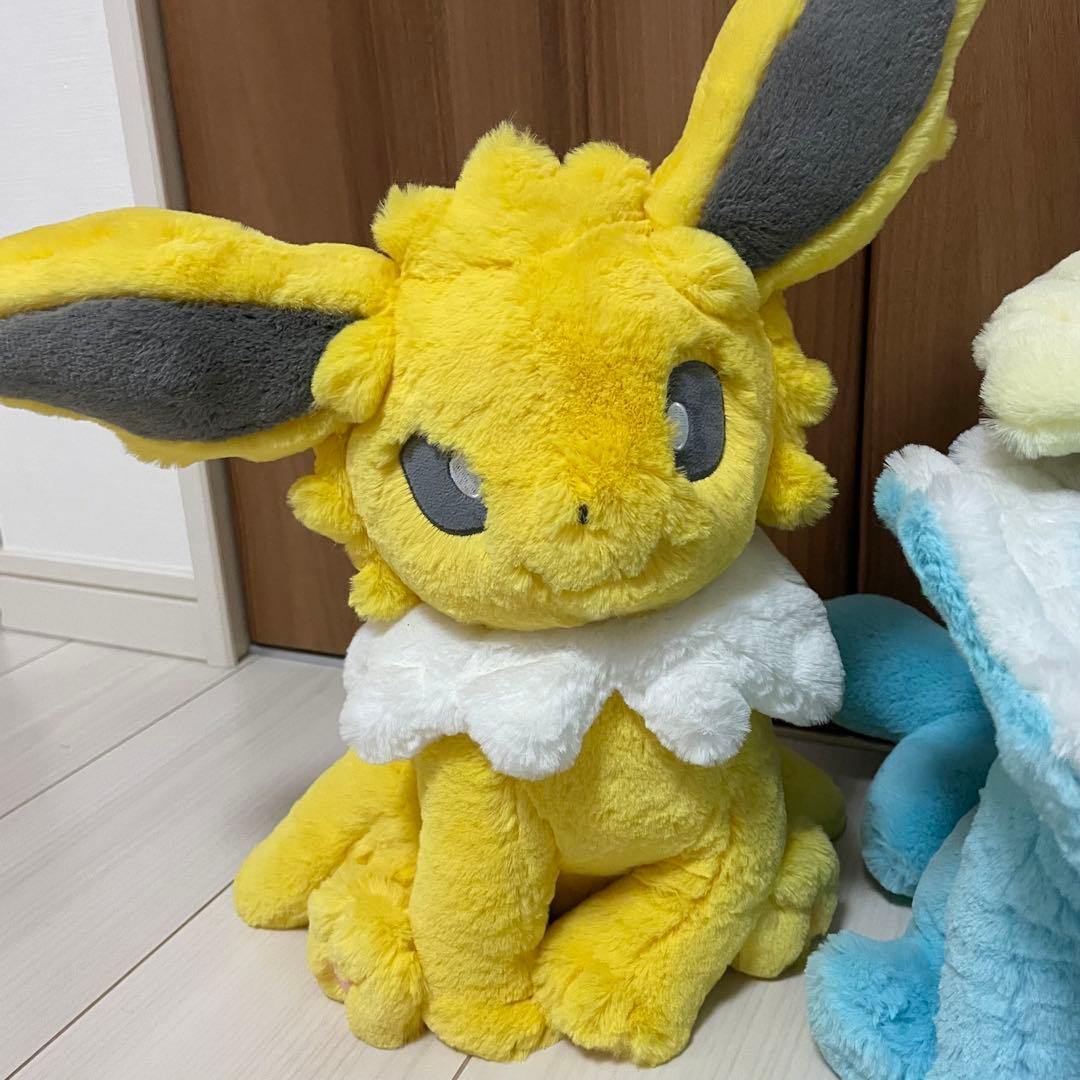 あ*た様 シャワーズ サンダース ふわふわ抱きぬいぐるみ