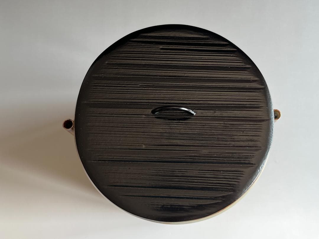 亀井楽山　高取焼　水指　而妙斎書付　茶道具　表千家