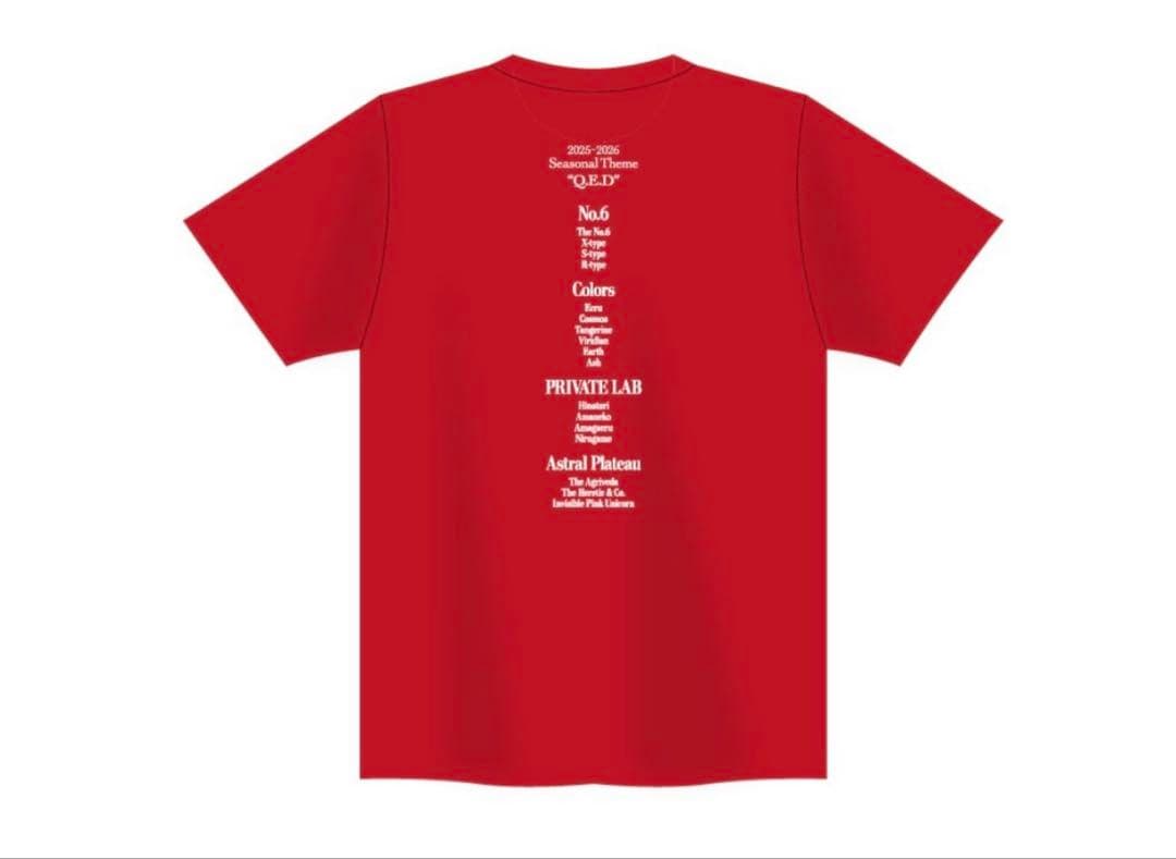 新政酒造【No.6 New Year-type】デザインTシャツ XLサイズ