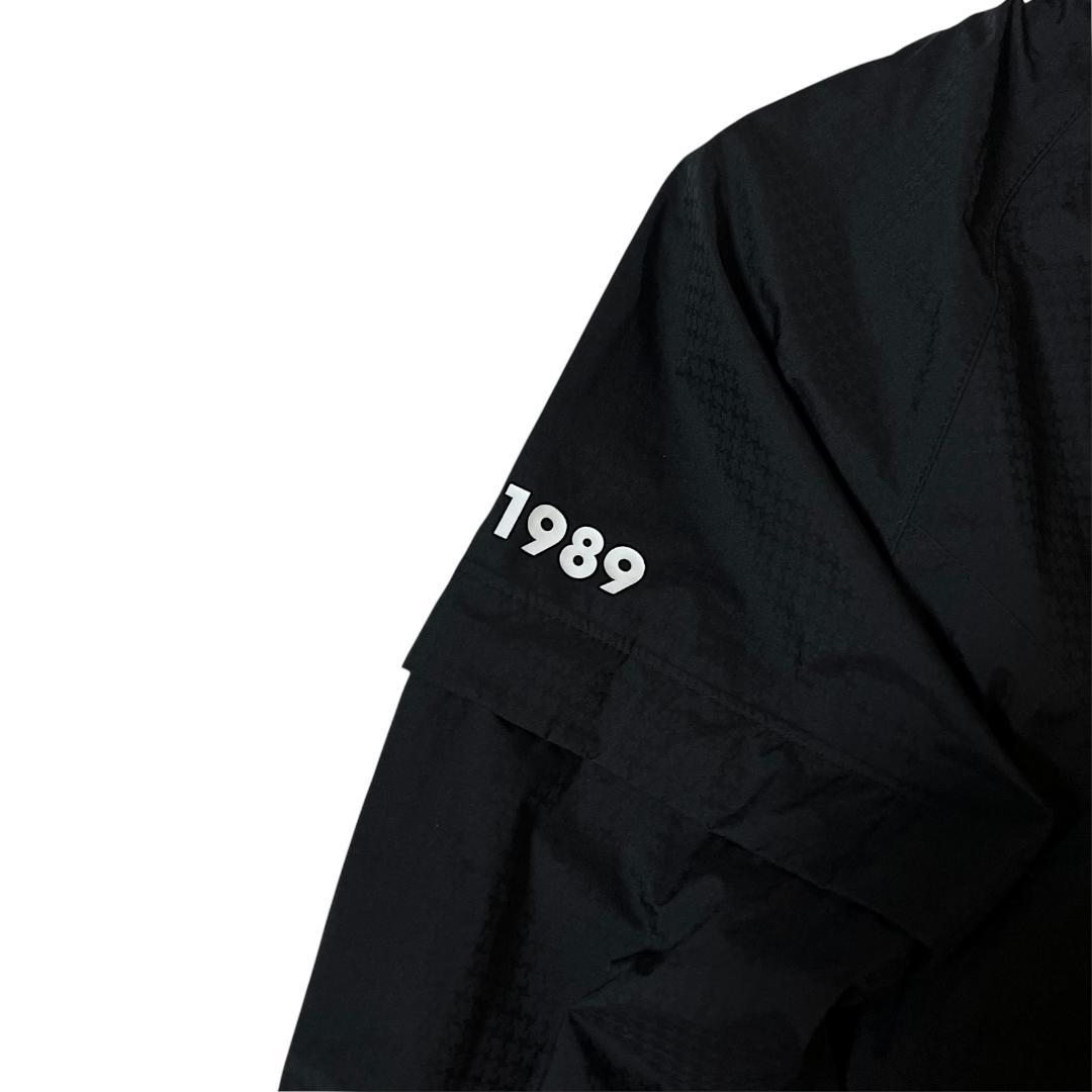 新品 定価46,200 パーリーゲイツ レインジャケット ワンピース ブラック