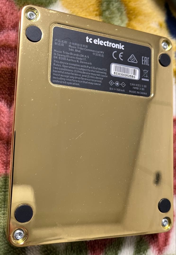 ギター tc electronic SCF GOLD SE