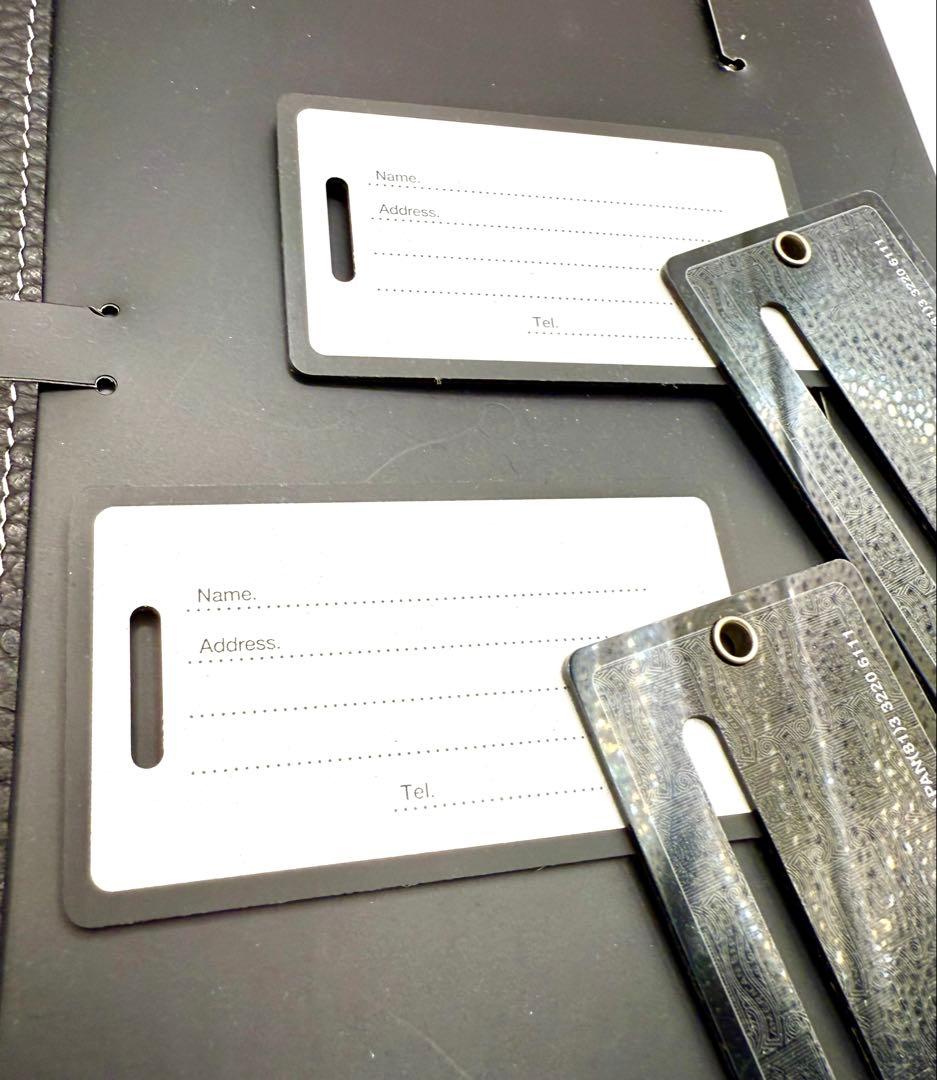 【非売品•未使用】Amex センチュリオンカードラゲージタグ2枚