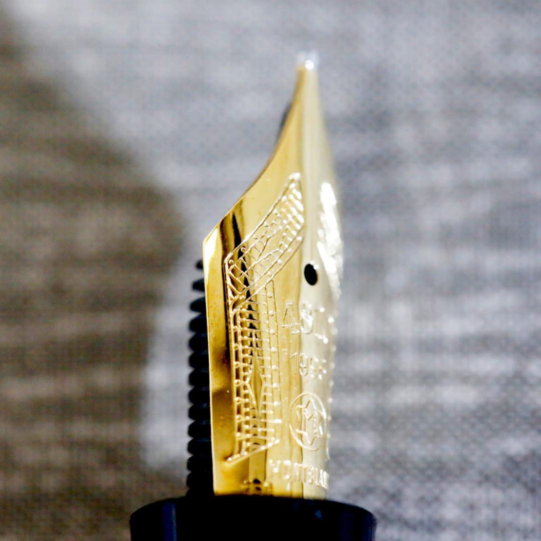 【極美品 送料込み】モンブラン 万年筆 ボルテール 作家シリーズ １９９５年