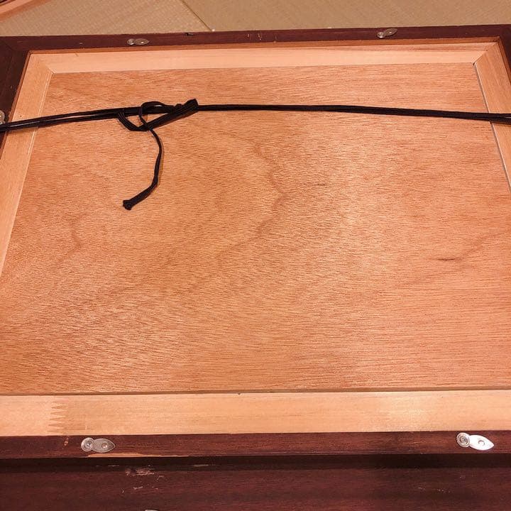 原美緒 『雪の朝』 日本画