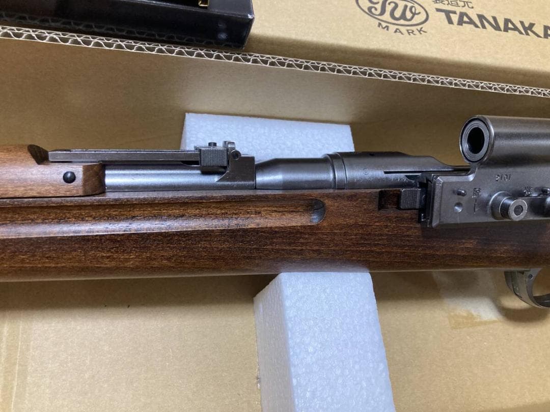美品！　タナカ　モデルガン　九七式狙撃銃　グレースティールフィニッシュスリング付