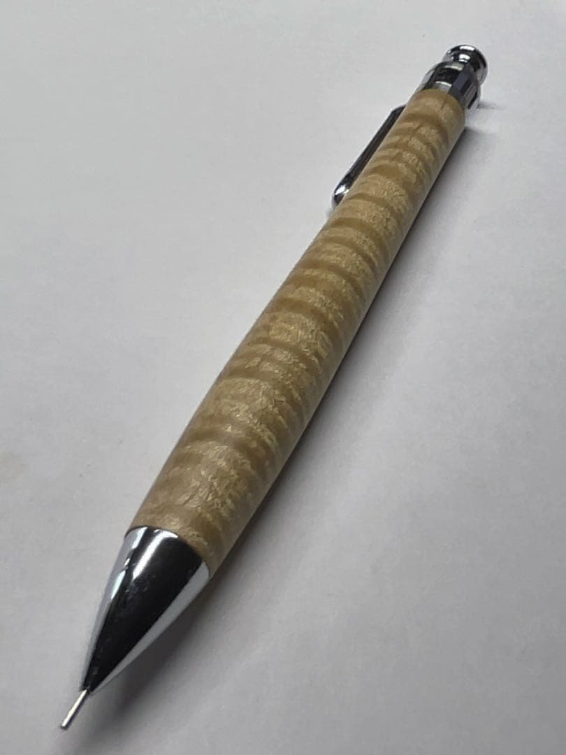 工房楔 楓ちぢみ杢 シャーペン 0.5mm