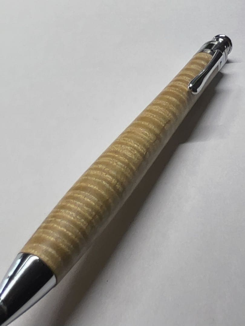 工房楔 楓ちぢみ杢 シャーペン 0.5mm