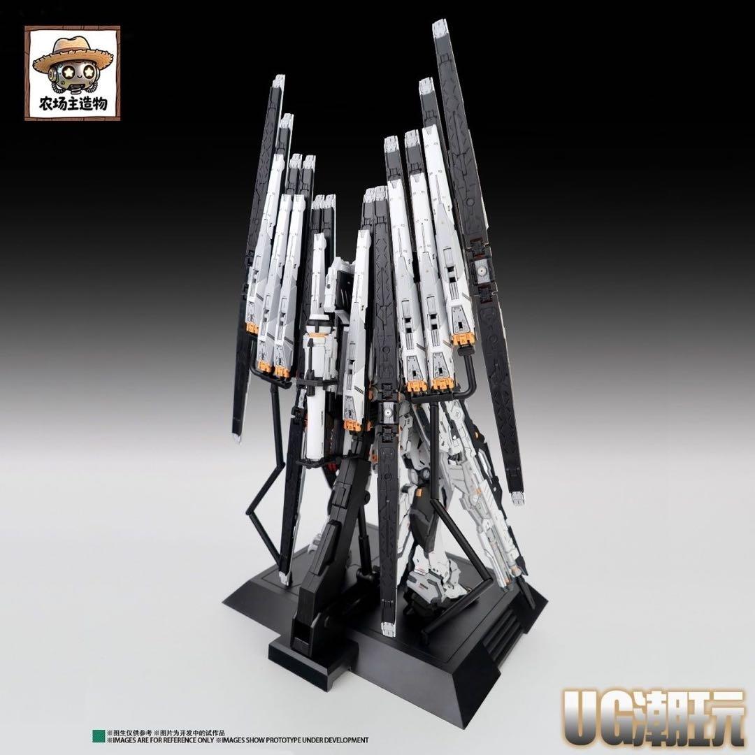 新品1/100 νガンダム ガレージキット造形　海外スタジオ正規品