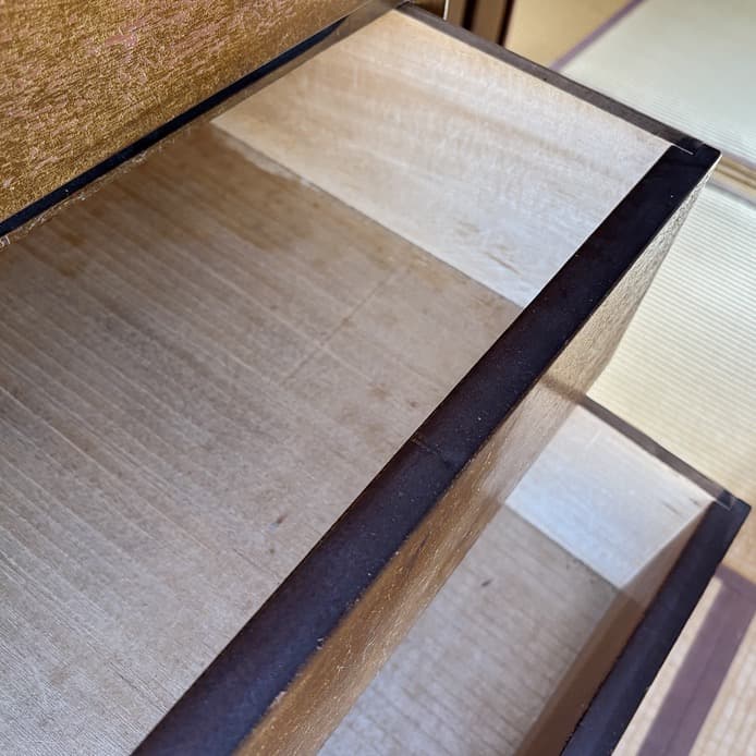 箪笥　木製　6段　120センチ　洋服箪笥　洋服ダンス　たんす　昭和レトロ　レトロ