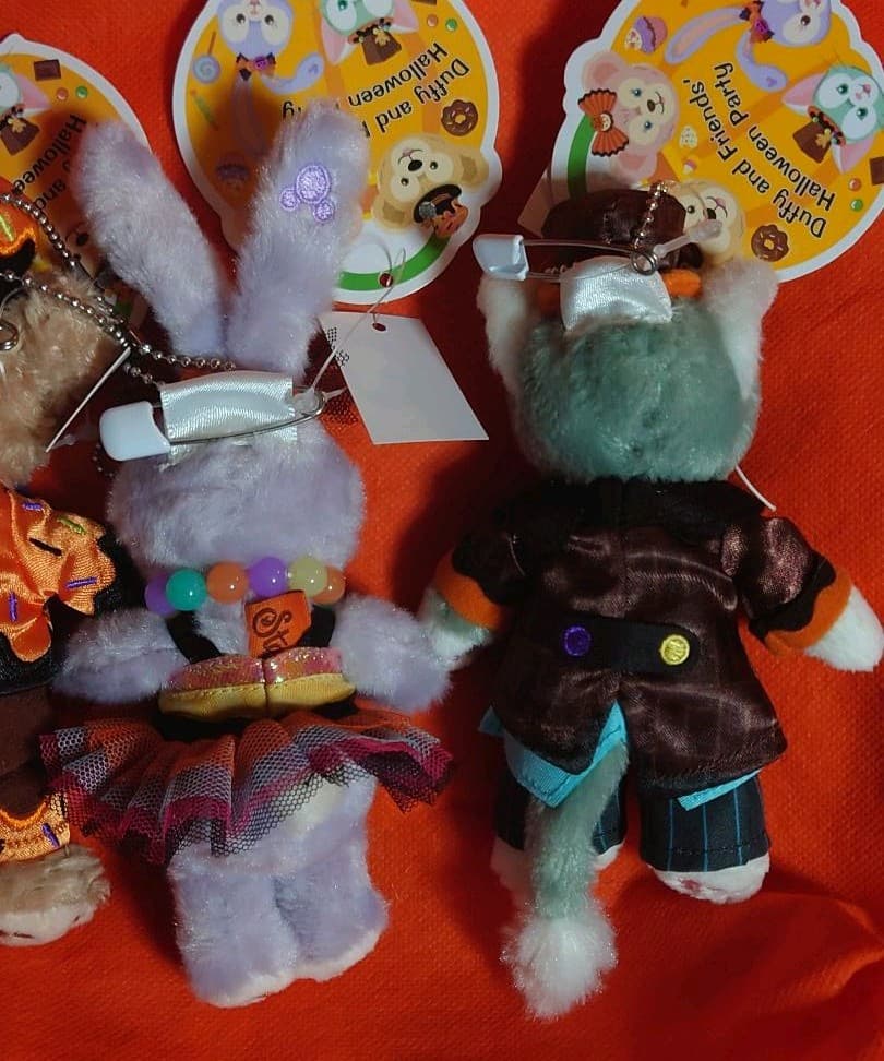 ダッフィー　＆フレンズ　ハロウィン ぬいぐるみバッジ　ステラルー　顔厳選
