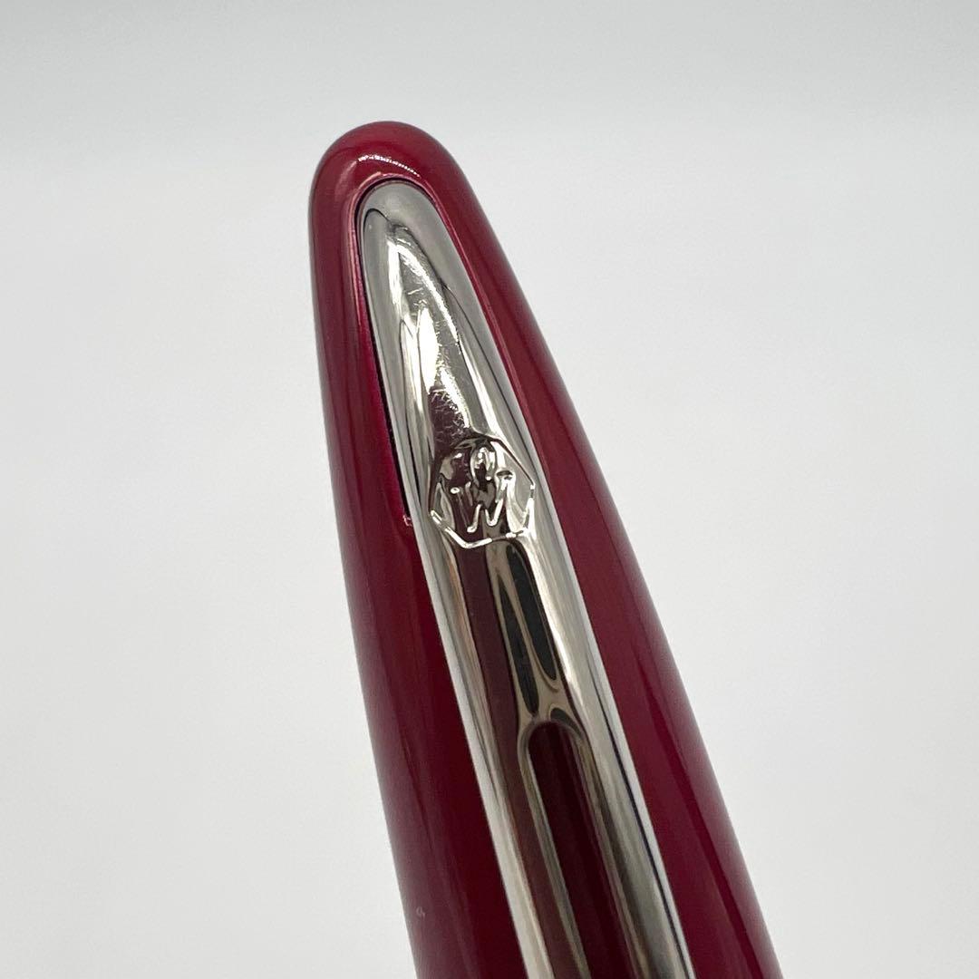 Waterman ウォーターマン　赤 万年筆　カレン