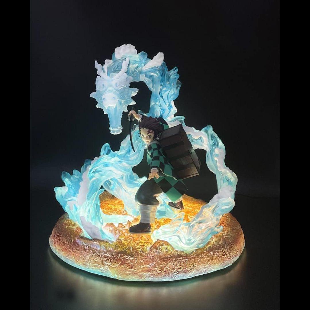 【お宝】 WATER DRAGON EFFECT ドラゴン 発行 台座 水流龍