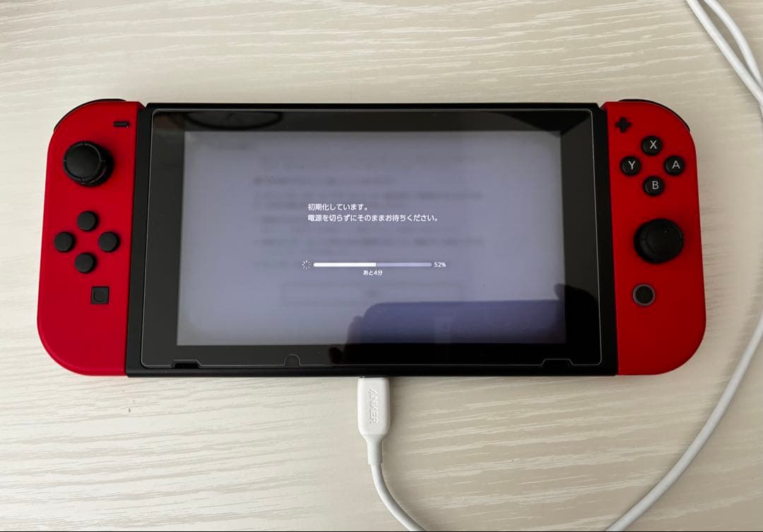 【キャリングケース付】【箱なし】 Nintendo Switch 本体 レッド