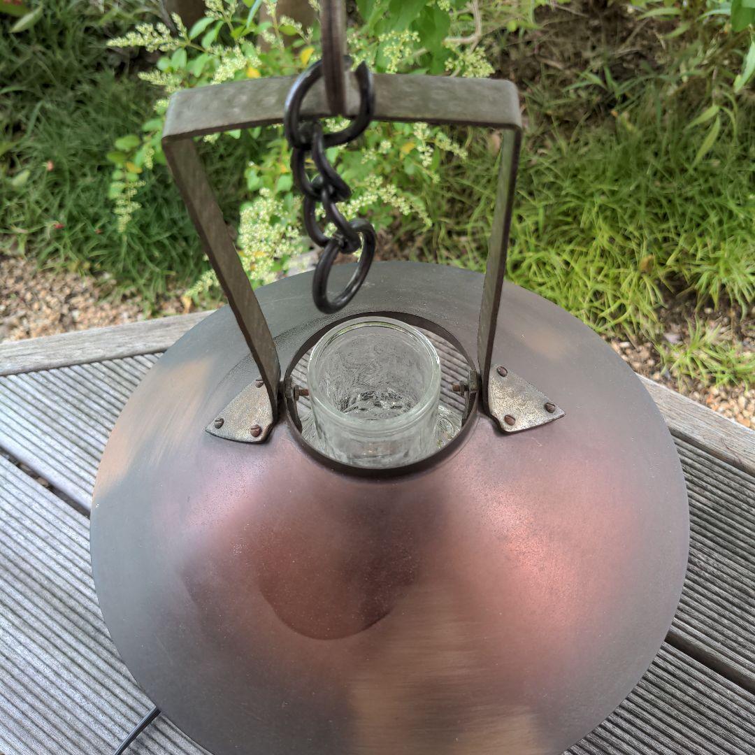 アンティークランプ　昭和レトロランプ　古道具